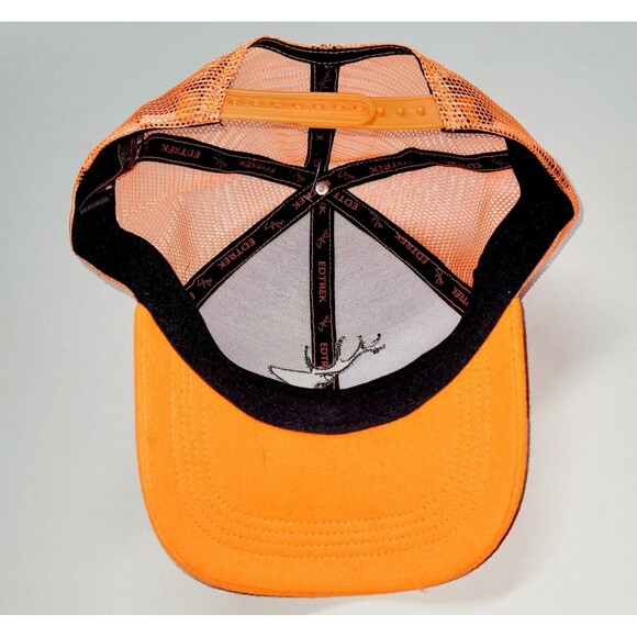 Edtrek High Performance Trucker Hat Cap Mesh Hunting High Visibility Orange - Picture 5 of 7